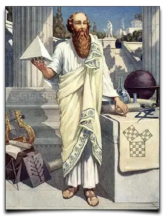 Pitagoras - wizerunek